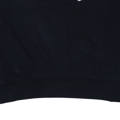 Nike Womens Black XL Pullover Sweatshirt Crew Neck Cotton Blend