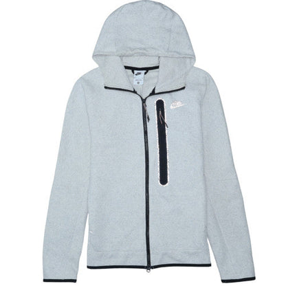 Nike Men's Grey Full Zip Hoodie Size S Fleece Sportswear