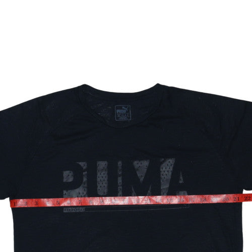 Puma Men Black DryCELL Sports T-Shirt Size M Moisture Wicking
