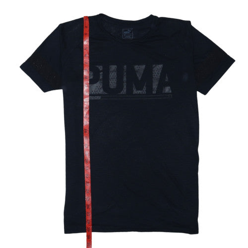 Puma Men Black DryCELL Sports T-Shirt Size M Moisture Wicking