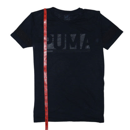 Puma Men Black DryCELL Sports T-Shirt Size M Moisture Wicking