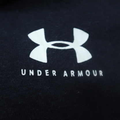 Under Armour Men's Black Full Zip Hoodie Size M Relaxed Fit Sportswear