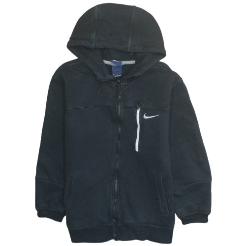 Nike Men's Black Full Zip Hoodie M Regular Fit Fleece Jacket