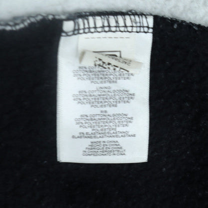 FILA Womens Black XXL Pullover Hoodie Logo Print Casual Sweatshirt