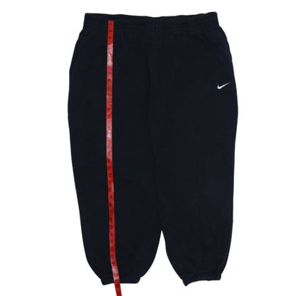 Nike Women's Black 2XL Fleece Sweatpants Joggers with Logo