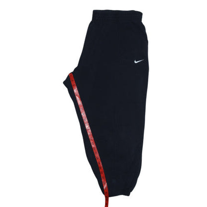 Nike Women's Black 2XL Fleece Sweatpants Joggers with Logo