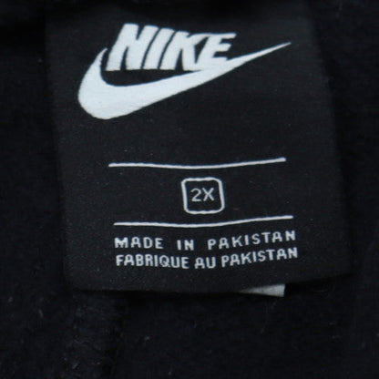Nike Women's Black 2XL Fleece Sweatpants Joggers with Logo