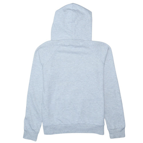 Lonsdale London Women's Grey Pullover Hoodie Size 6 Cotton Blend