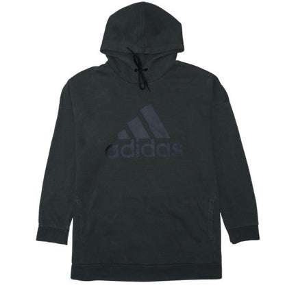 Adidas Womens Black XL Pullover Hoodie Sweatshirt with Logo