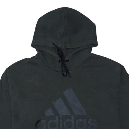 Adidas Womens Black XL Pullover Hoodie Sweatshirt with Logo