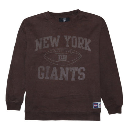 NFL Men’s Brown Pullover Sweatshirt M Crew Neck Graphic Print