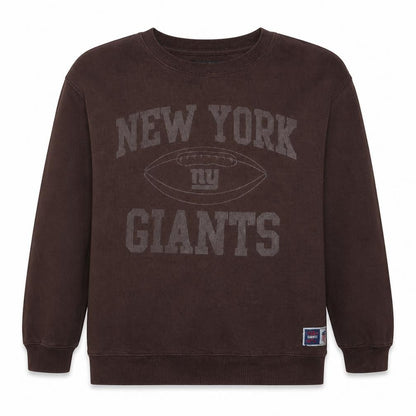 NFL Men’s Brown Pullover Sweatshirt M Crew Neck Graphic Print