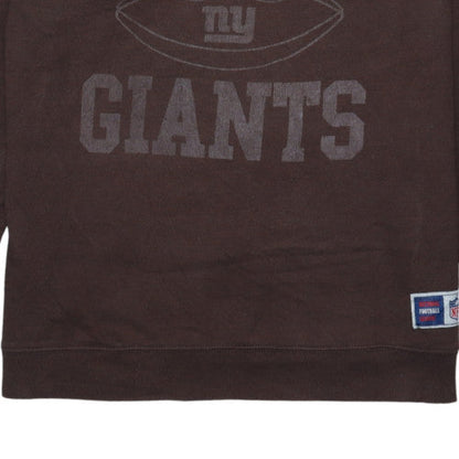 NFL Men’s Brown Pullover Sweatshirt M Crew Neck Graphic Print