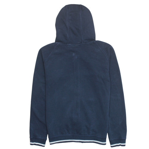Adidas Womens Blue Full Zip Hoodie Size 16 Hooded Sweatshirt