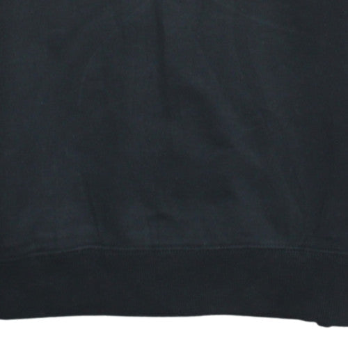 Calvin Klein Jeans Womens Black S Sweatshirt Crew Neck Logo Cotton