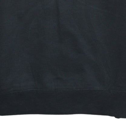 Calvin Klein Jeans Womens Black S Sweatshirt Crew Neck Logo Cotton