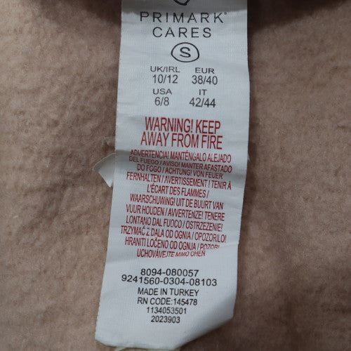 Disney x Primark Women Beige Hoodie S Minnie Mouse Graphic Cotton
