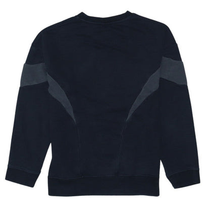 Nike Boys Black Air Logo Long Sleeve Pullover T-Shirt Size L (146-156cm)
