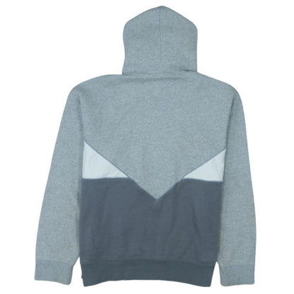 Adidas Mens Grey Pullover Hoodie L Fleece Sportswear Sweatshirt