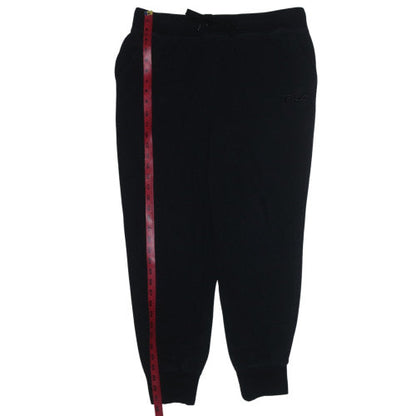 FILA Men's Black XL Jogger Trousers Cotton Blend