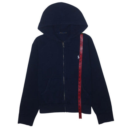 Polo Ralph Lauren Women’s Navy Full Zip Hoodie XL Cotton Blend