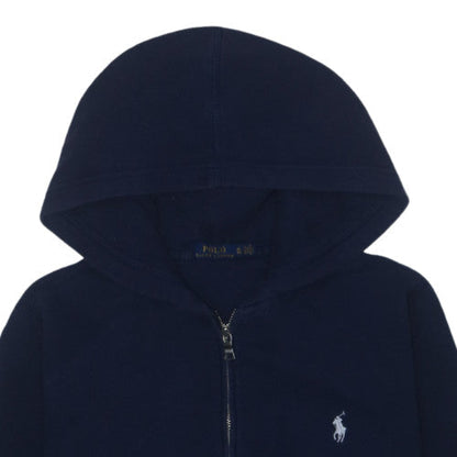 Polo Ralph Lauren Women’s Navy Full Zip Hoodie XL Cotton Blend