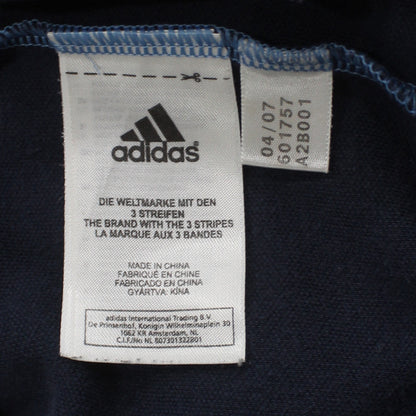 Adidas Men’s Blue XL Full Zip Sweatshirt Jacket