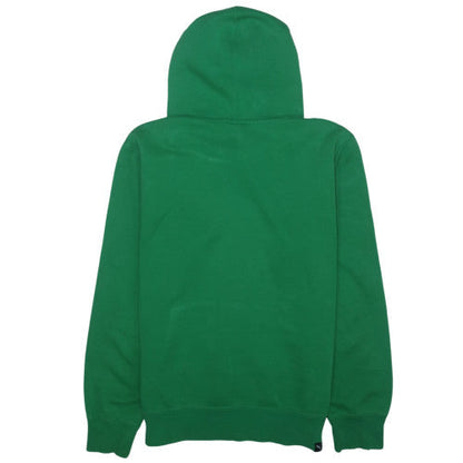 Puma Men’s Green Pullover Hoodie S Graphic Logo Fleece