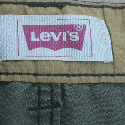 Levi's Boys Green Camouflage Cargo Shorts 12 Years Canvas Cotton Outdoor