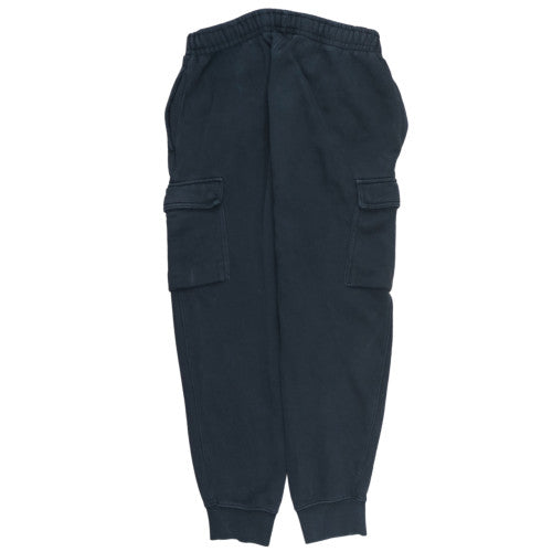 Nike Men's Black Cargo Jogger Trousers Size S Fleece Regular Fit