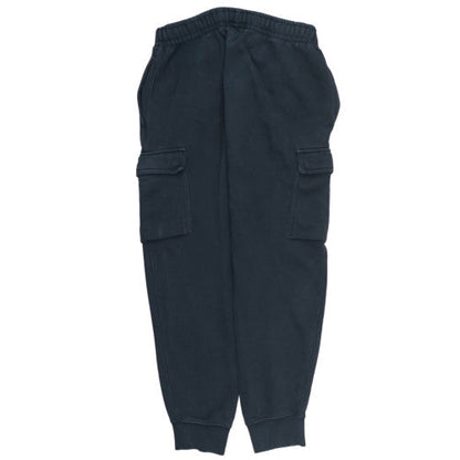 Nike Men's Black Cargo Jogger Trousers Size S Fleece Regular Fit