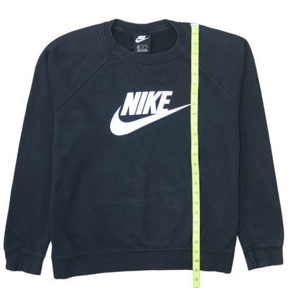 Nike Men's Black XL Pullover Crew Neck Logo Sweatshirt
