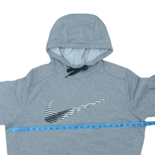 Nike Men's Grey XL Dri-Fit Pullover Hoodie Sweatshirt