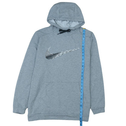 Nike Men's Grey XL Dri-Fit Pullover Hoodie Sweatshirt
