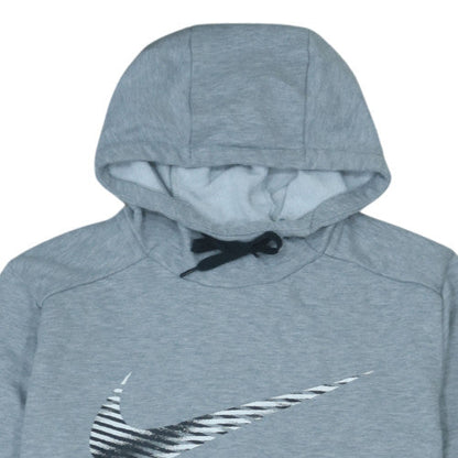 Nike Men's Grey XL Dri-Fit Pullover Hoodie Sweatshirt