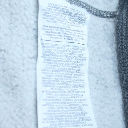 Nike Mens Grey Pullover Hoodie Small Football Sportswear