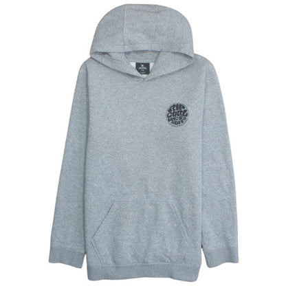 Rip Curl Boys Grey XL Pullover Hoodie – Surf Graphic Fleece Sweatshirt