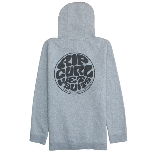 Rip Curl Boys Grey XL Pullover Hoodie – Surf Graphic Fleece Sweatshirt