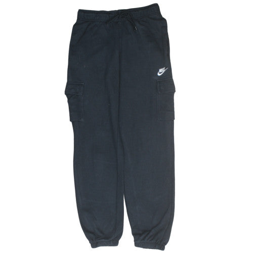 Nike Men's Black Small Cargo Fleece Joggers