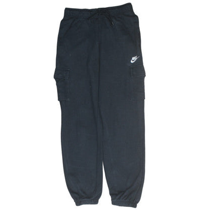Nike Men's Black Small Cargo Fleece Joggers