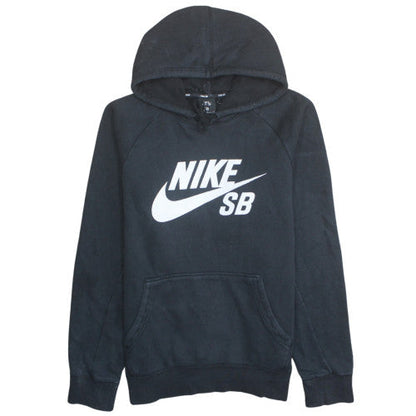Nike SB Men's Black Pullover Hoodie M Regular Fit Skateboarding Fleece