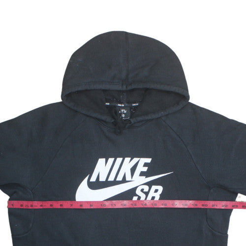 Nike SB Men's Black Pullover Hoodie M Regular Fit Skateboarding Fleece