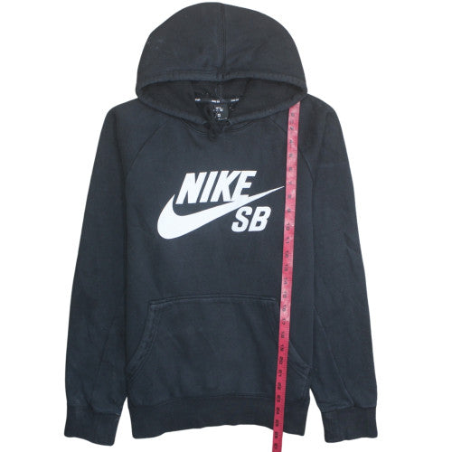 Nike SB Men's Black Pullover Hoodie M Regular Fit Skateboarding Fleece