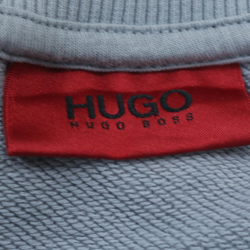 Hugo Boss Men's Blue Crew Neck Pullover Sweatshirt Size M