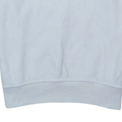 Lacoste Men's White 1/4 Zip Collared Sweatshirt Size M