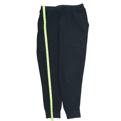 Kappa Men's Black Cotton Blend Jogger Trousers Medium