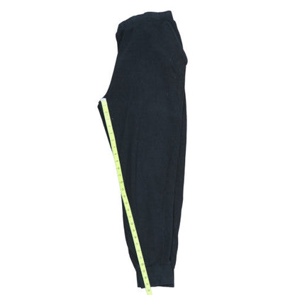Kappa Men's Black Cotton Blend Jogger Trousers Medium