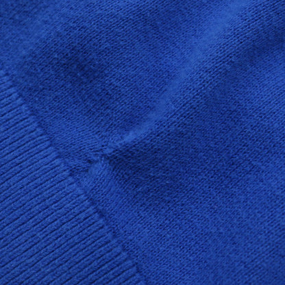 Tommy Hilfiger Men's Blue Cotton Crew Neck Pullover Jumper M