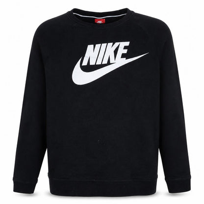 Nike Men's Black M Crew Neck Pullover Sweatshirt Logo Sports