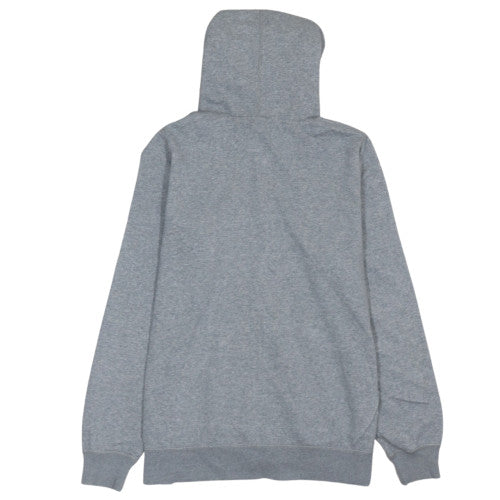 Nike Men's Grey Full Zip Hoodie XL Cotton Blend